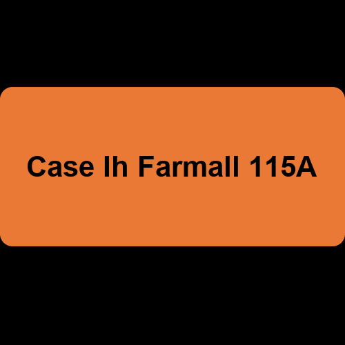 Case Ih FARMALL 115A